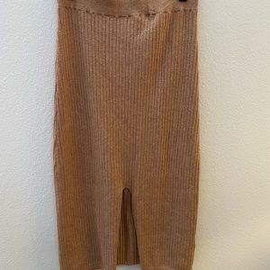 Free people knit skirt